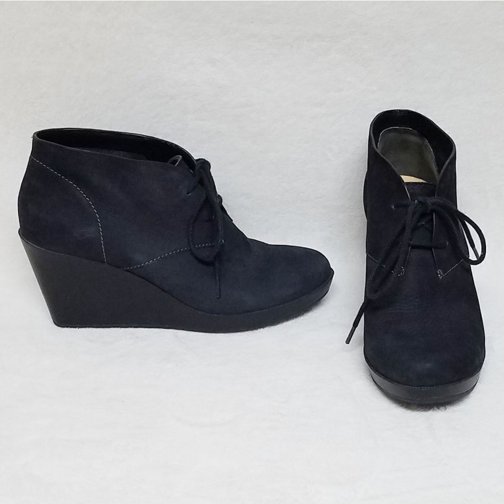 COLE Haan Nike Air Black Britt Chukka Leather Boot